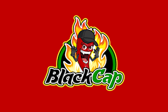 design a spicy sizzling logo for your chili food business