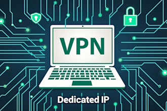 setup a VPN with dedicated IP, web panel