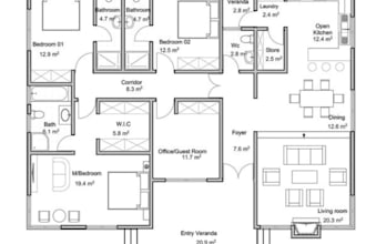 do a professional architectural drawing for site plan, floor plan, landscape