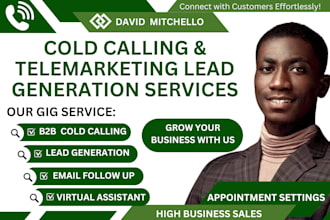 do b2b cold calling virtual assistant, telemarketing and appointment setting