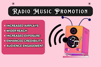 submit your song to active radio stations for music promotion and airplays