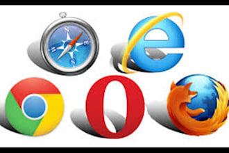 fix or create a custom browser or chrome extension using javascript