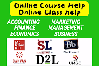 help in accounting, finance, economics, marketing and management