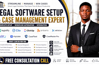 legistify clio clickup amberlo xakialaw ruler mycase casefleet casemaster pro