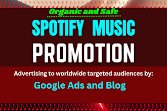 promote spotify music track professionally by ads campaign