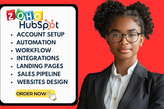 zoho forms zoho campaigns hubspot crm huspot landing page zoho sites zoho crm