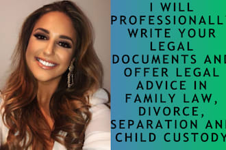 be your legal expert in family law, divorce, separation and custody