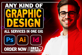 do graphic designer in adobe photoshop, illustrator specialist thumbnails