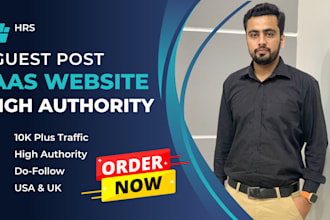 do high authority saas guest posts and build powerful backlinks for SEO