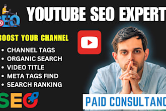 do the best youtube channel SEO, title, and meta tags