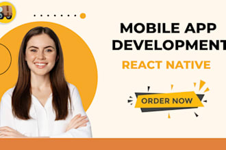 do android and ios app development with react native