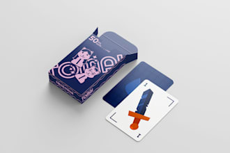 design your own professional playing cards