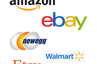 do amazon, ebay, newegg, wallmart listings