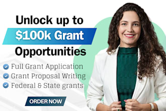 grant writing and submission, proposal, research, application