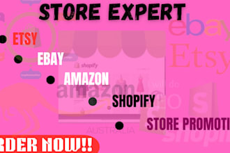 promote and advertise your etsy, shopify, ebay and amazon to boost sales