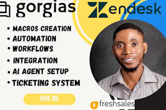 setup zendesk crm gorgias shopify integration email live chat customer support