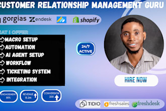 setup zendesk crm gorgias shopify integration email live chat customer support