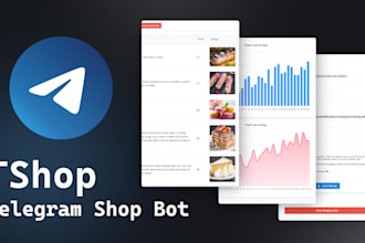 create an online store in a telegram bot