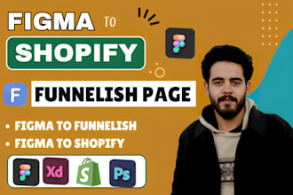 figma to shopify replo PSD xd shopify funnelish page shopify sales funnel, seo