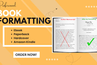 do book formatting and publishing for amazon kindle, developmental book editor