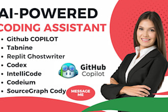 build github copilot codeium intellicode tabnine codex replit ai codepen vapi