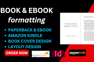 do book formatting editing for amazon KDP, book publishing, and amazon KDP ads