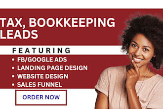 bookkeeping leads tax leads accounting leads notary leads bookkeeping