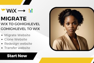 migrate wix store to gohighlevel and gohighlevel to wix