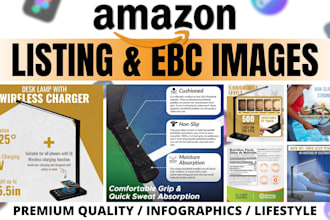 create amazing stunning amazon listing images design