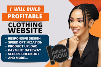 create clothing website, shopify clothing store, clothing brand website