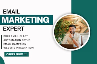 be your expert email marketing manager