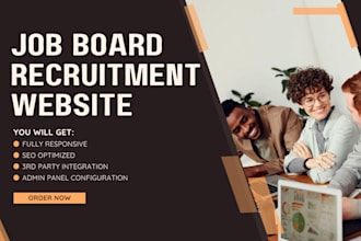 recruitment website, job staffing website, job portal website, job board website