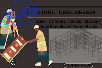 structural design, steel, concrete, timber and masonry