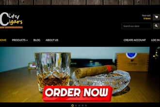 design profitable cuban cigar shopify store cigar, dietary store cigar website