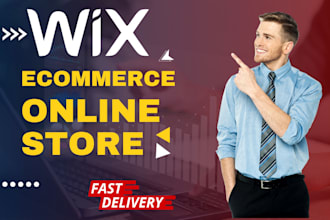 redesign create wix ecommerce website wix online store wix product upload expert