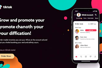 grow and promote your tiktok account organically