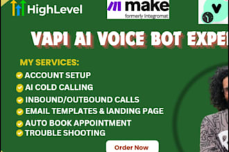 build  ai calling agents with vapi, air and n8n for inbound, outbound calls