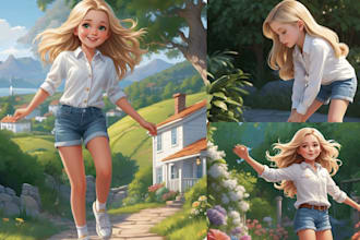 illustrate children story book illustration children story book illustration