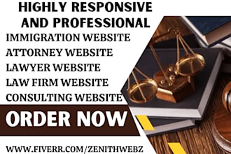 design lawyer website law firm website notary attorney consulting legal website