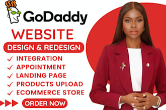 do godaddy website design godaddy website redesign develop godaddy website