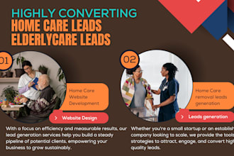 generate home care leads generation senior care leads elderly care leads