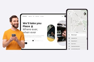 build carpooling website, taxi website, cab booking system, ride sharing website