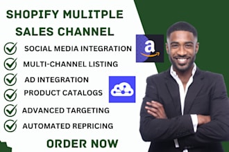 setup shopify multiple sales channel store cedcommerce litcommerce sales channel