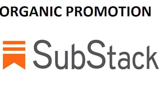do organic promotion for your substack page link, article and boost subscribers