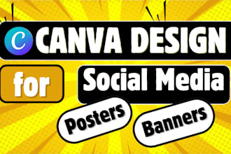 design canva templates for social media posters and ads