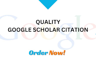 increase google scholar citation in top rank indexed journal