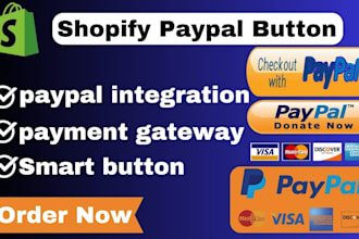 do paypal button, ingtegrate paypal smart button, paypal credit debit option
