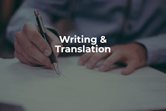 do writing book and translation