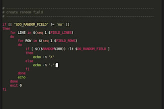 write a linux shell script for you