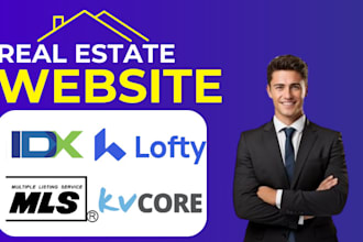 design idx realtor website, idx search functionality, kvcore, lofty crm, mls